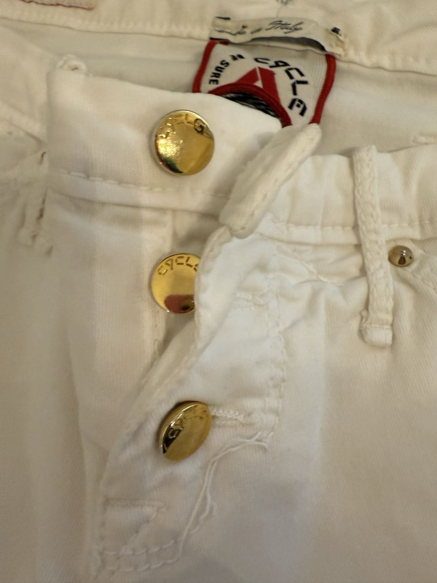 Hosen: Weisse Hose/ Gr.28/ Marke Cycle – Gebraucht aus Zürich von secondhandpassion 1