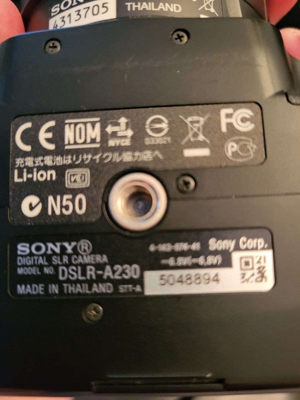 Sony Fotocamera: Sony α230 DSLR + SIGMA Objektiv – Difettoso da Lyss venduto da Solisombre 3