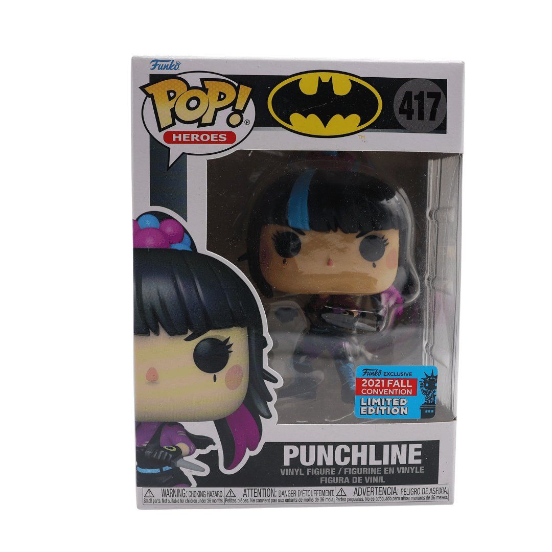 Funko Figuren: Punchline #417 Funko POP DC COMICS – Neu und originalverpackt aus Paudex von dindeboy