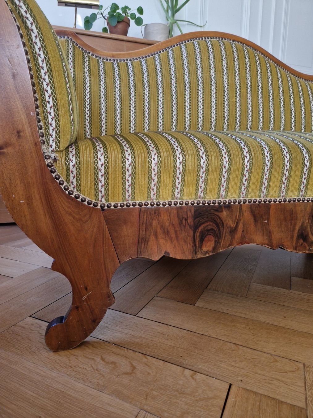 Sofas: Antikes Biedermeier-Sofa, grün, gebraucht – Gebraucht aus Basel von ari_8d57 4