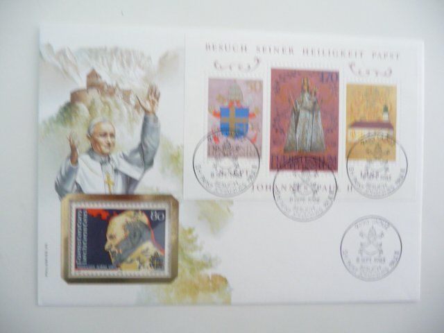 Prophila Collection Briefmarken Chile 1173-1176 – Postfrisch MNH, Besuch Papst Johannes Paul II. 1987 | Sammlerstück Christentum