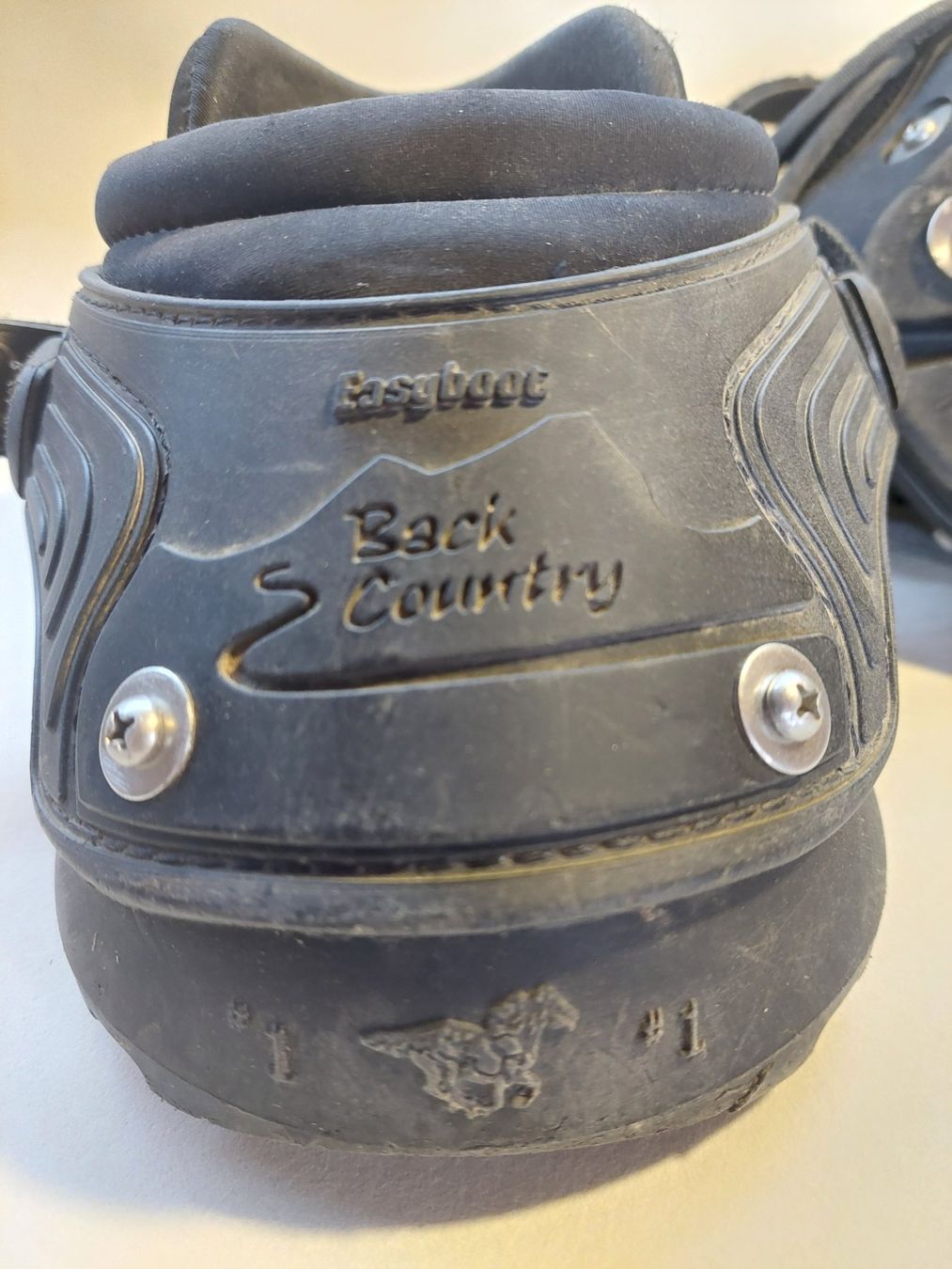Hufschuhe: Hufschuhe Easyboot Backcountry #1 mit Stollen – Gebraucht aus Furna von oniil42 5