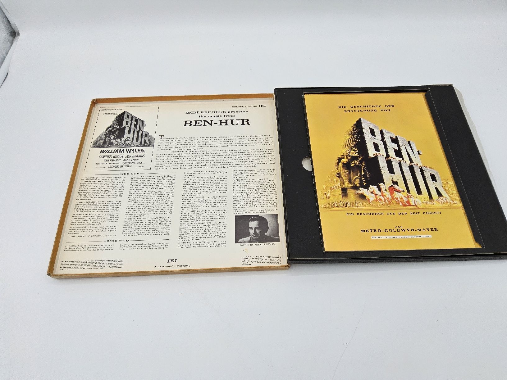 Dischi in vinile: Ben-Hur Deluxe Edition MGM Records – Usato da Bière venduto da vanessatrolliet 2