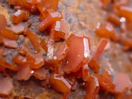Vanadinite, Midelt Province, Drâa-Tafilalet Region, Morocco