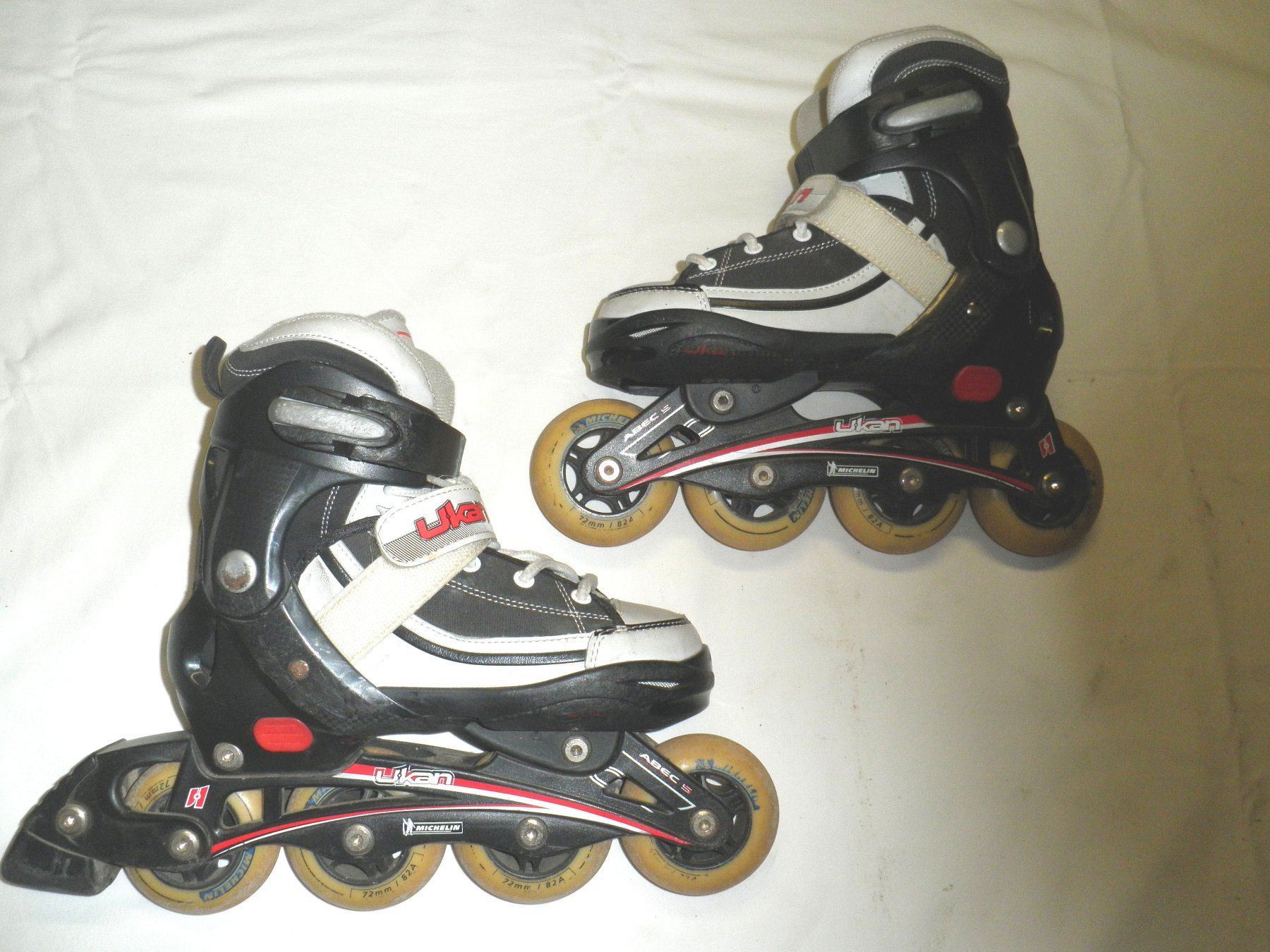 Inline-Skating & Rollschuhe: Inline Skates, Roller: UKAN Michelin. Gr. 32-35 – Gebraucht aus Cadenazzo von Mikeshop