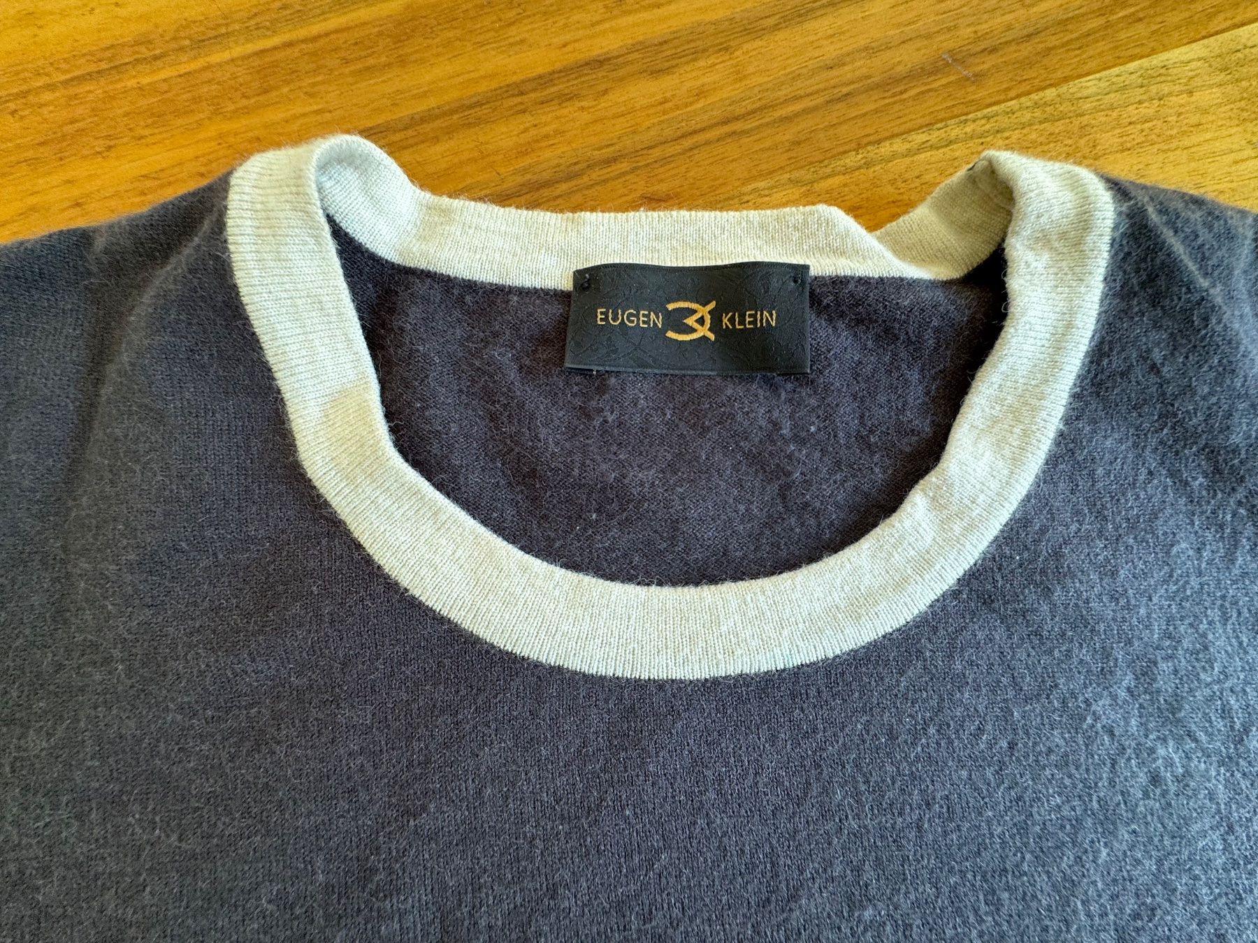 Maglioni & Felpe: Damen Pullover Eugen Klein kurzarm Grösse 36 dunkelblau – Usato da Meiringen venduto da tonicandgin 1