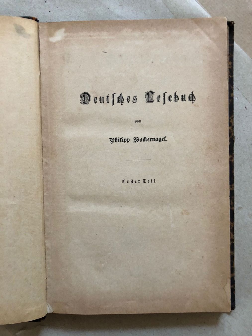 Bücher: Philipp Wackernagel: Deutsches Lesebuch – Gebraucht aus Zürich von allp 3