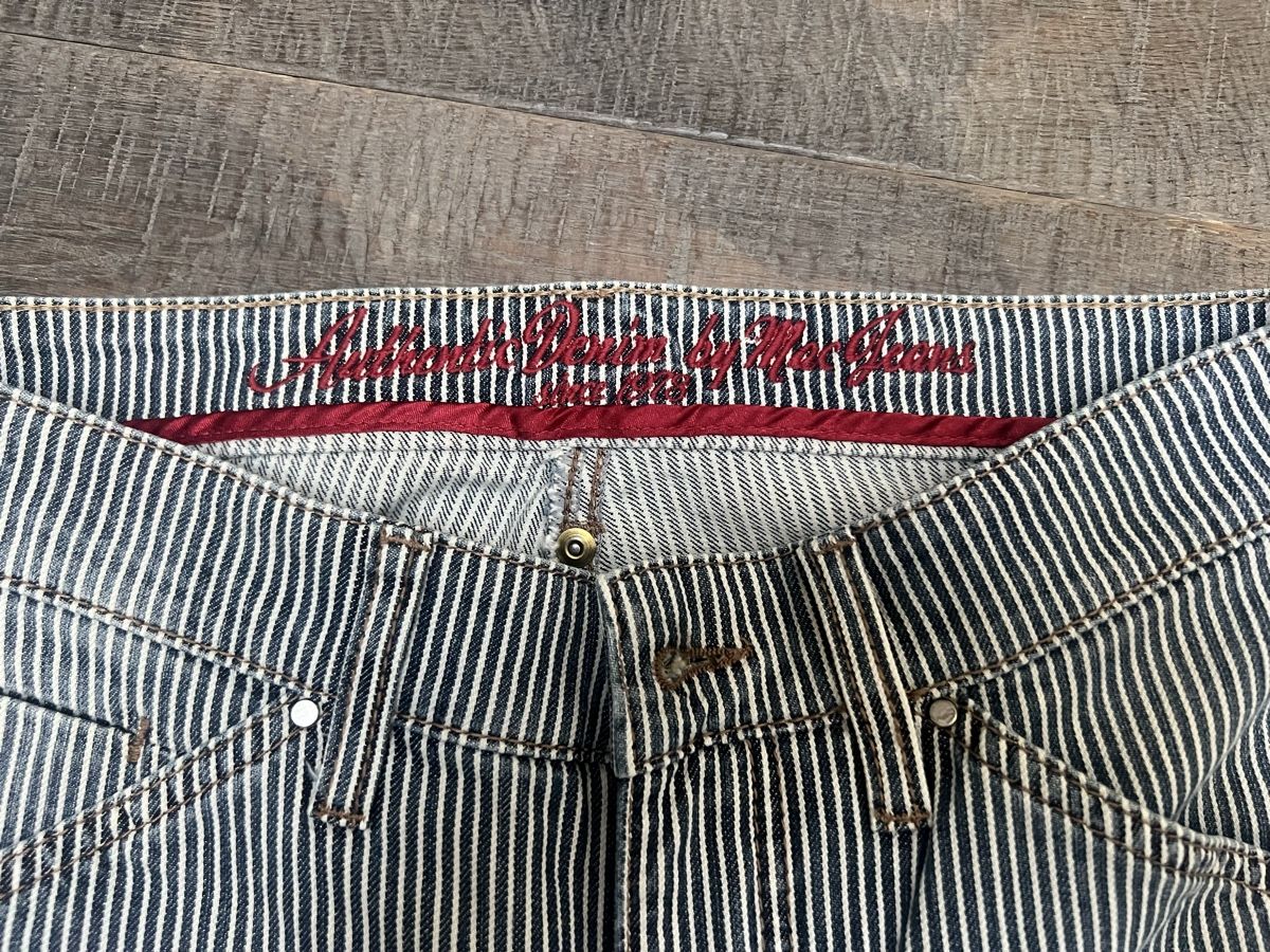 Jeans: Stylische gestreifte Mac Jeans, Grösse 38 – Usato da Horgen venduto da Baroseda 3