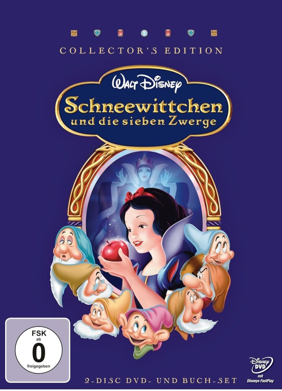 Tutti i DVDs: Disney - SCHNEEWITTCHEN COLLECTOR'S EDITION - 2 DVD s + BUCH – Nuovo (secondo la descrizione) da Aarau venduto da Yeeaaah 4