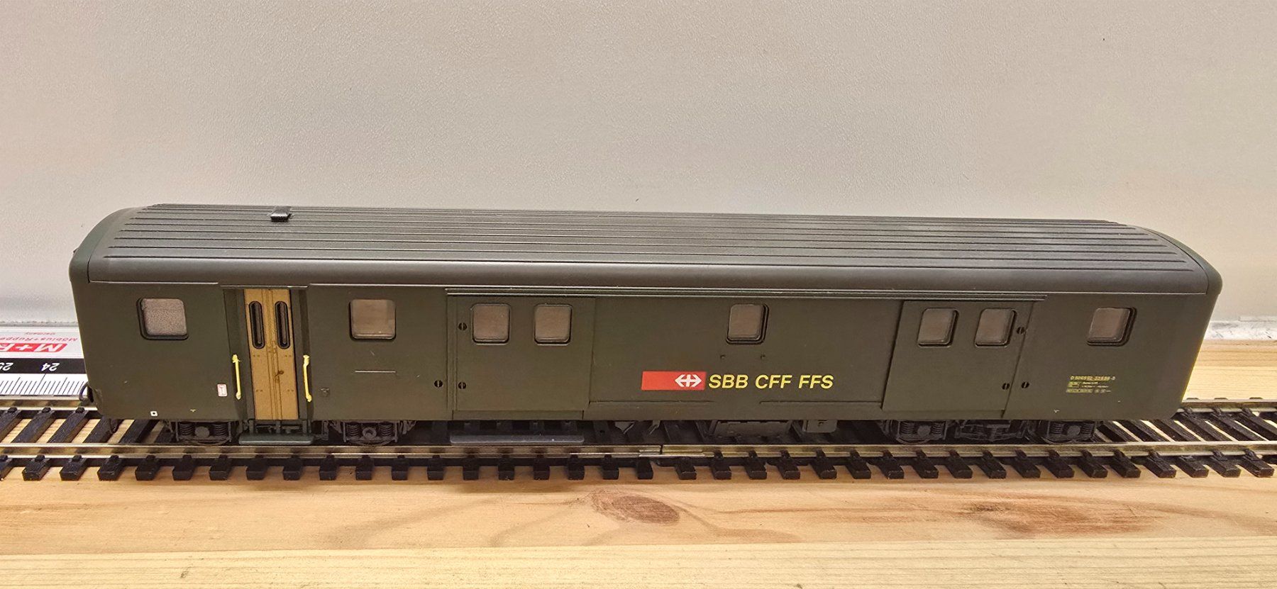 Roco Modellini di ferrovie: Roco 44476 SBB Gepäckwagen – Nuovo (secondo la descrizione) da Büsserach venduto da ModellbahnDepot 2