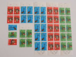 Gestempelte Briefmarken Ausgabetag 29.1.1974