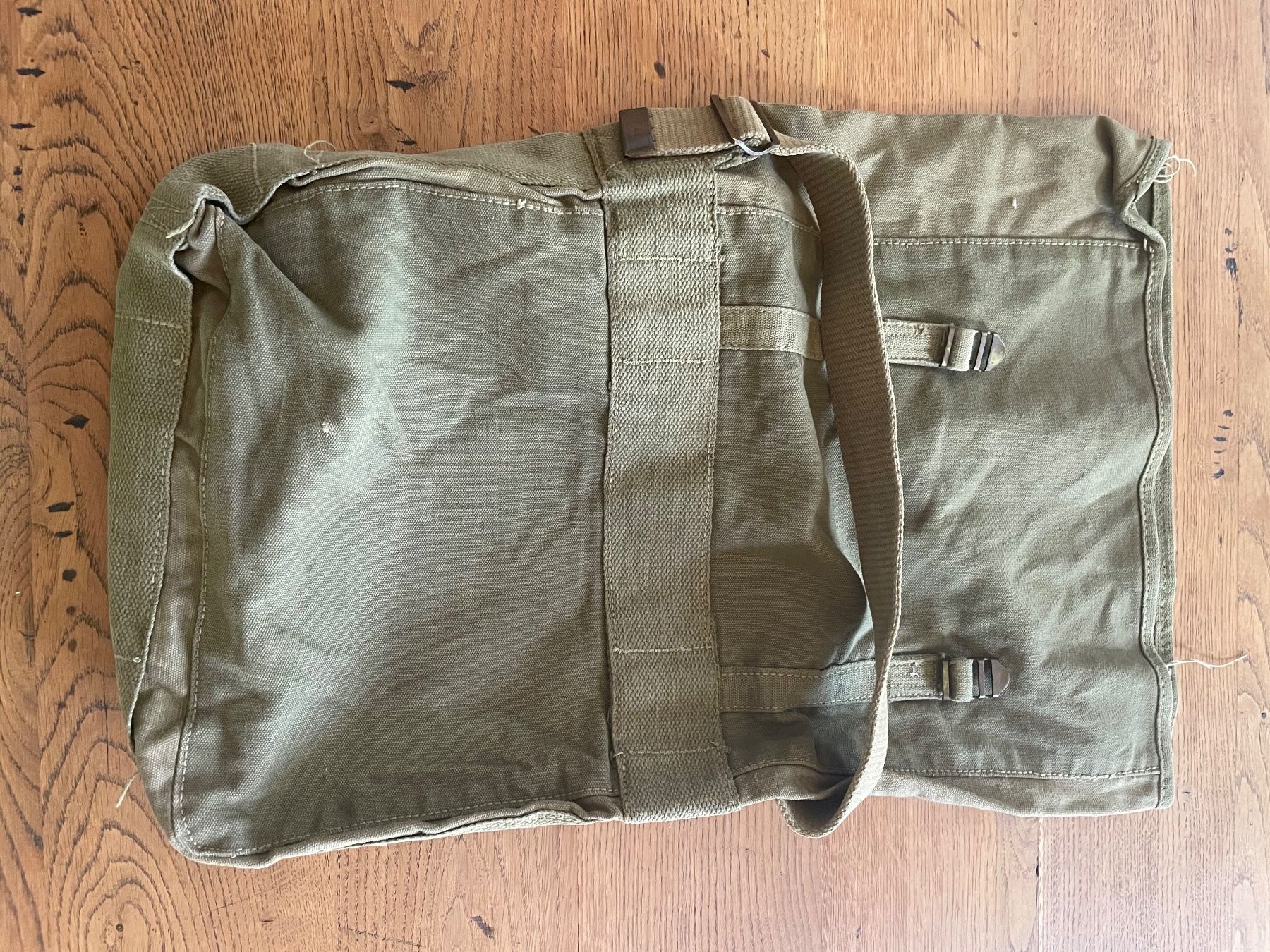 US Army Uniformi: Original WW2 us marine corps Knapsack (lower pack) – Usato da Oberbütschel venduto da Woodie2005 2