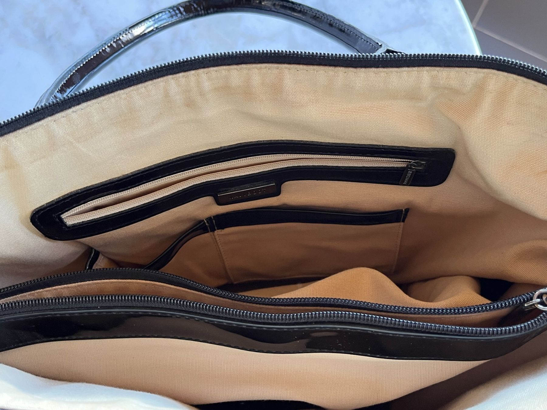 Navyboot Borse da donna: Navyboot Shopper, Vintage, Lackleder – Usato da Bern venduto da cubus01 7