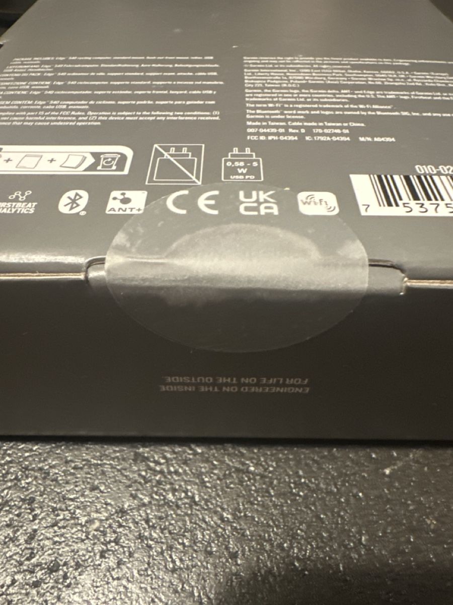 Garmin Ordinateurs & app. de mesure: Garmin Edge 540 – Neuf avec emballage d'origine à Aarau par jw100 1