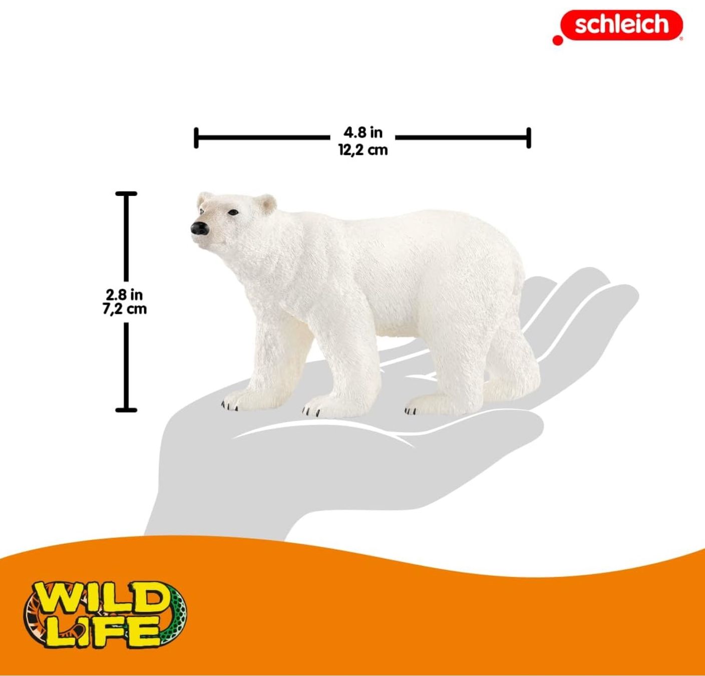 Schleich Giocattoli: Schleich 14800 Polar Bear – Nuovo e nell'imballaggio originale da Wagenhausen venduto da Kahlen 2