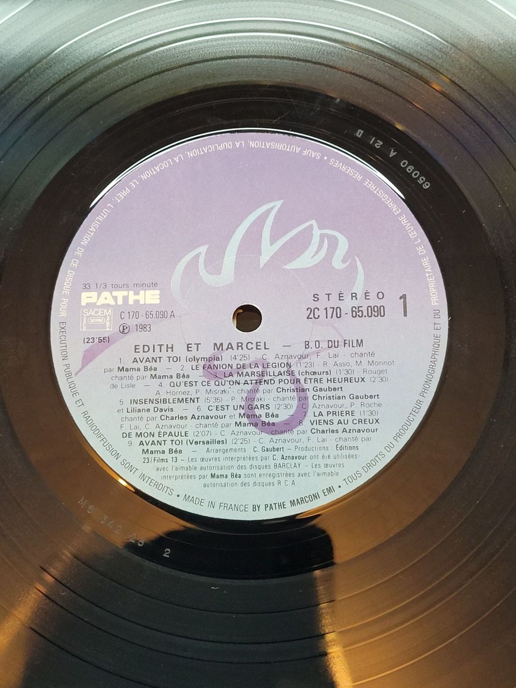 Schallplatten: Double Vinyle Edith et Marcel - Bande originale du film – Gebraucht aus La Chaux-de-Fonds von reu_kx5l 3