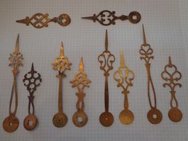 Comtoise Burgunderuhr Zeigerset 2