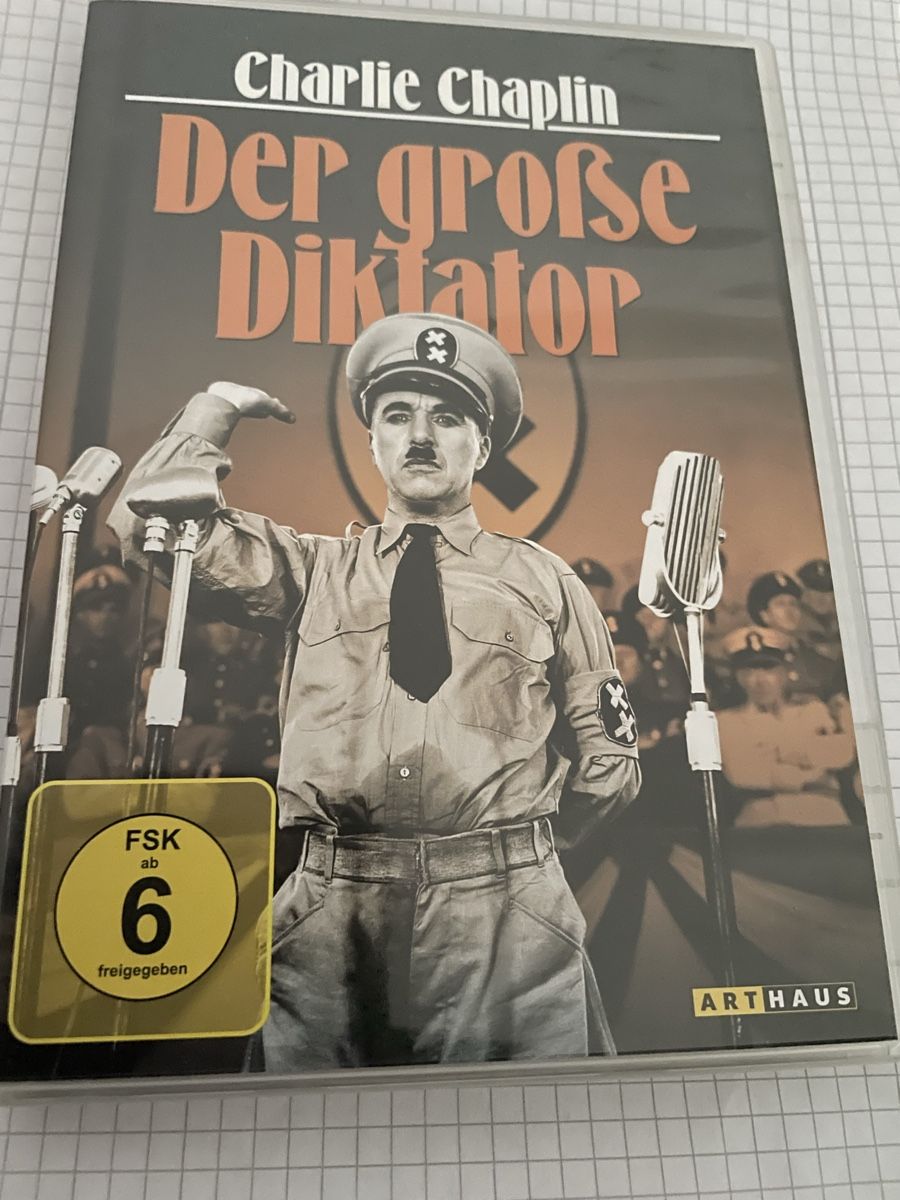 Tutti i DVDs: Charlie Chaplin-Der Grosse Diktator – Usato da Winterthur venduto da Cobraforce