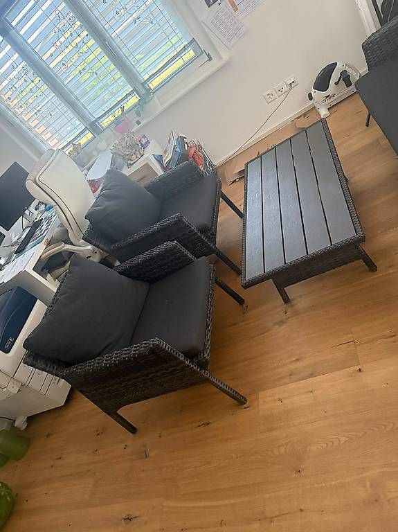 Sofas: Lounge-Set Anthrazit  wie neu  4-teilig – Gebraucht aus Dällikon von nit_l52s 2