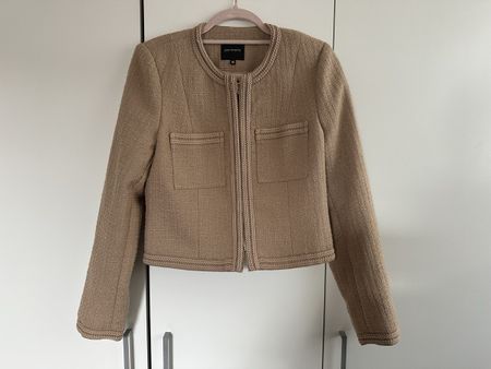 Kurzblazer, beige, grösse S