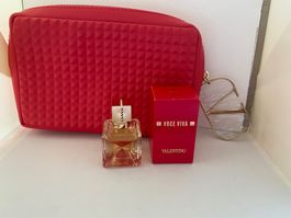 Miniature Voce Viva et trousse Valentino