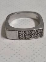 Bague fémme argent 925 avec pierres