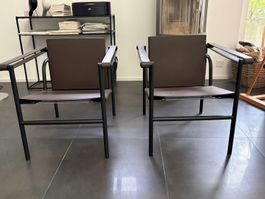 Zwei Corbusier Sessel LC 1 Cassina