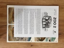 1 Modellbogen Pädagogischer Verlag Zoo 2