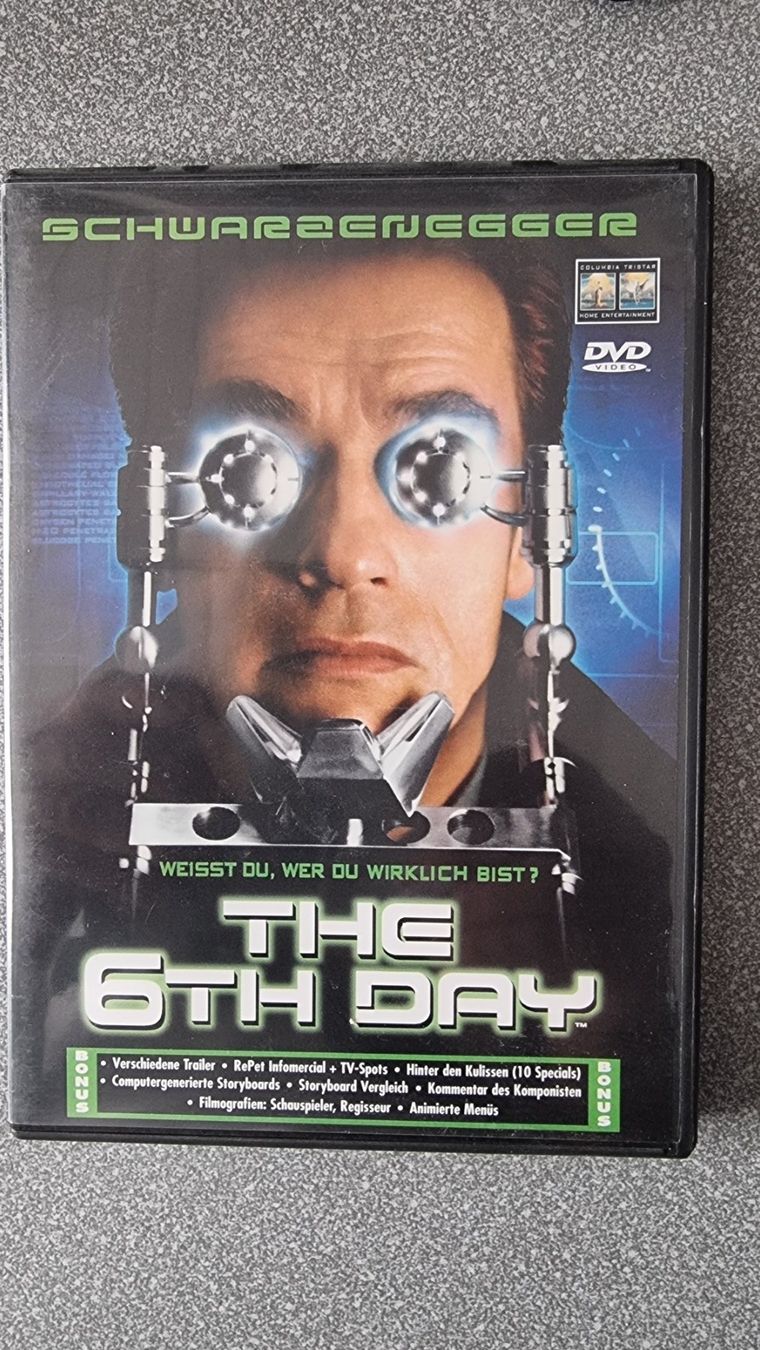 Alle DVDs: DVD The 6th Day / Arnold Schwarzenegger – Gebraucht aus Oetwil am See von fineli2