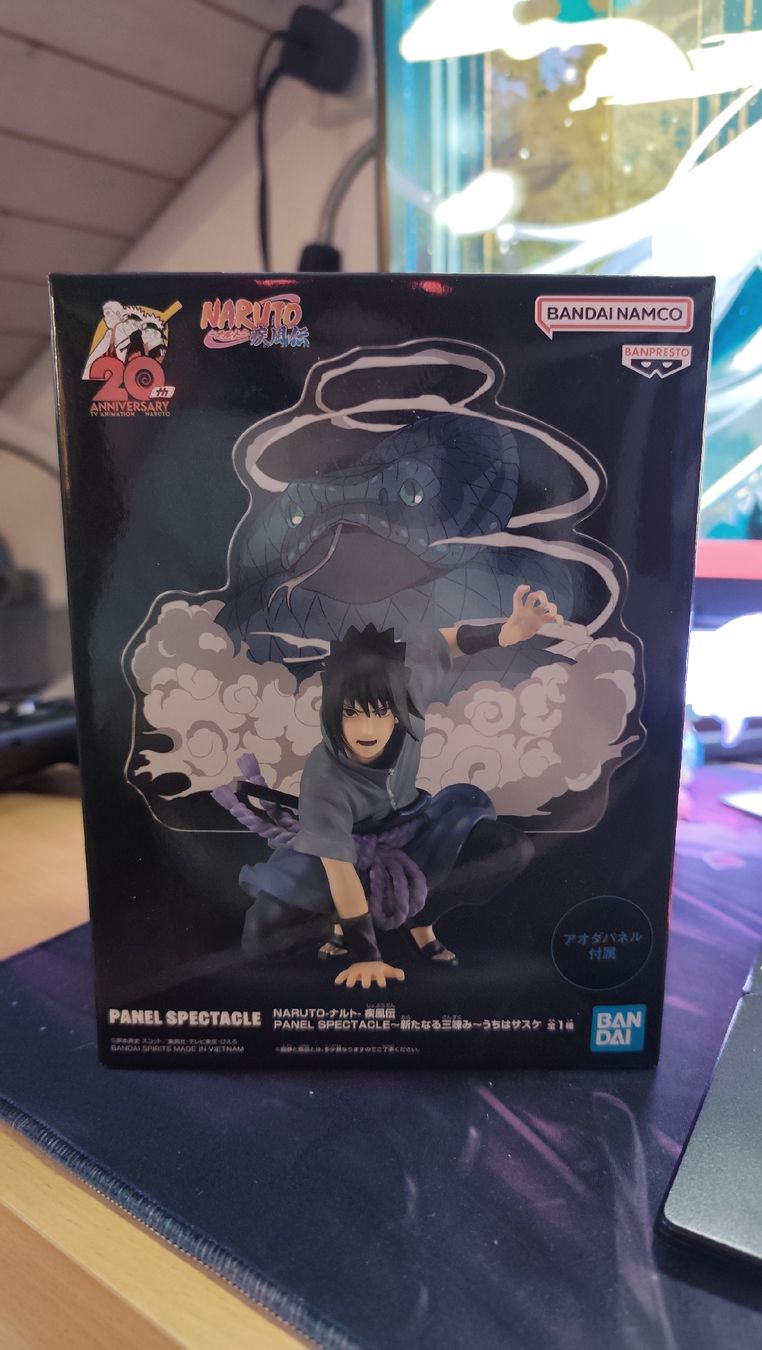 Bandai Statuette: Naruto Shippuden Figur: Sasuke Uchiha – Nuovo e nell'imballaggio originale da Kirchleerau venduto da Laura0501