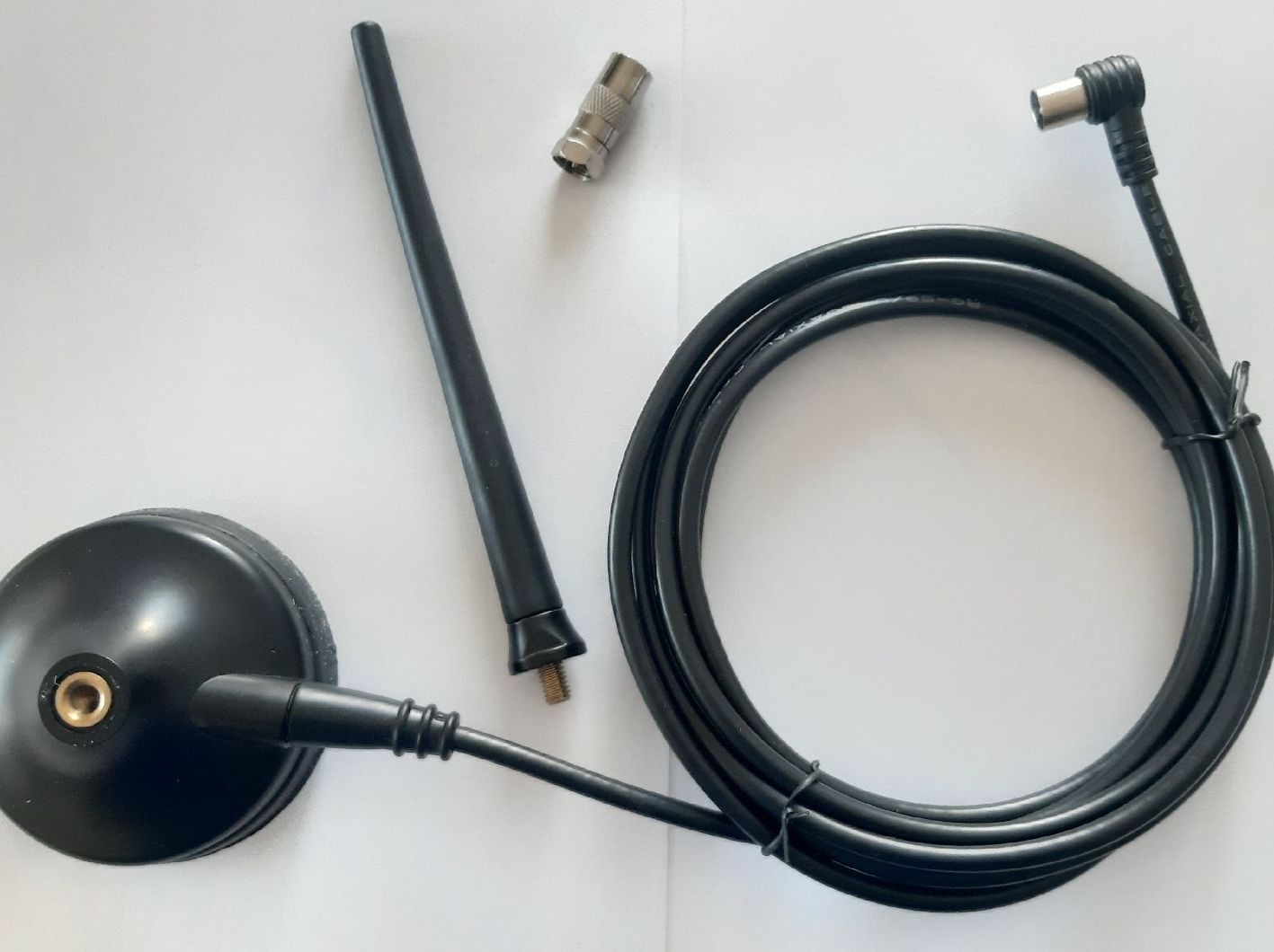 Radiocomunicazione: DAB+ Antenne mit Magnetfuss 170-240 MHz – Usato da Wila venduto da myquaso 1