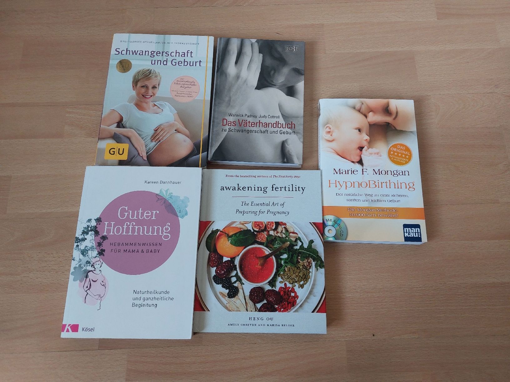 Libri: 5 Bücher über Schwangerschaft und Geburt – Usato da Burgdorf venduto da JanineJungo