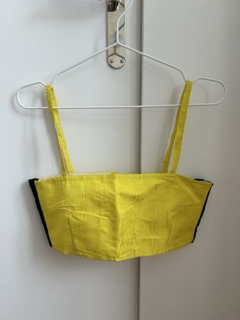 Stylish Yellow Bandeau - Perfect for Summer!