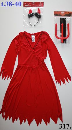 Costume diable / Teufel t. 38 - 40 NEU!