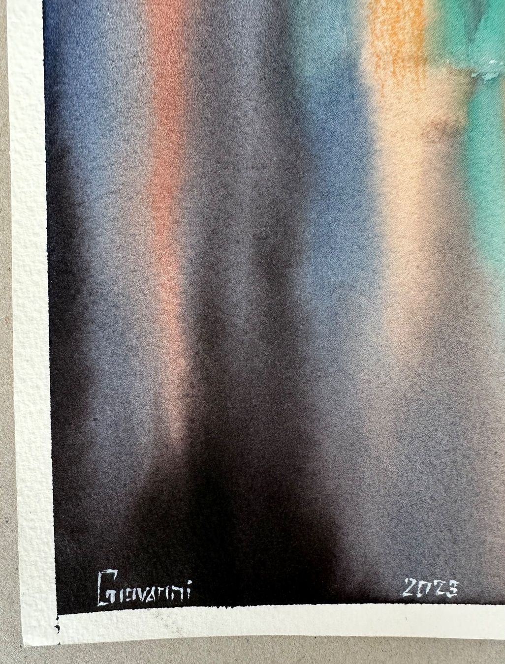 Dipinti: In der Ferne: ORIGINAL,  handgemalt, signiert – Nuovo (secondo la descrizione) da Meilen venduto da Smgdesign 1
