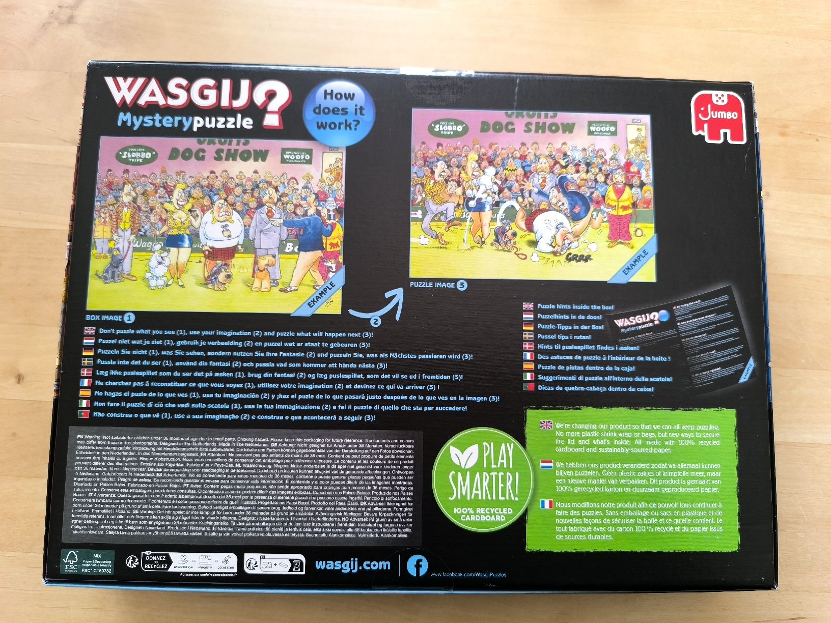 Wasgij Puzzle: Wasgij Puzzle Nr. 18 "Grabbing A Quick Bite", 1000 Teile – Usato da Zürich venduto da Gatsby1 1