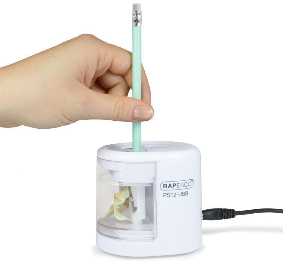 Temperini: Elektrischer Doppel-Spitzer, USB weiss – Nuovo e nell'imballaggio originale da St. Gallen venduto da cointec 8