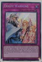 YU-GI-OH! Ernste Warnung Secret Rare Deutsch RA02-DE078