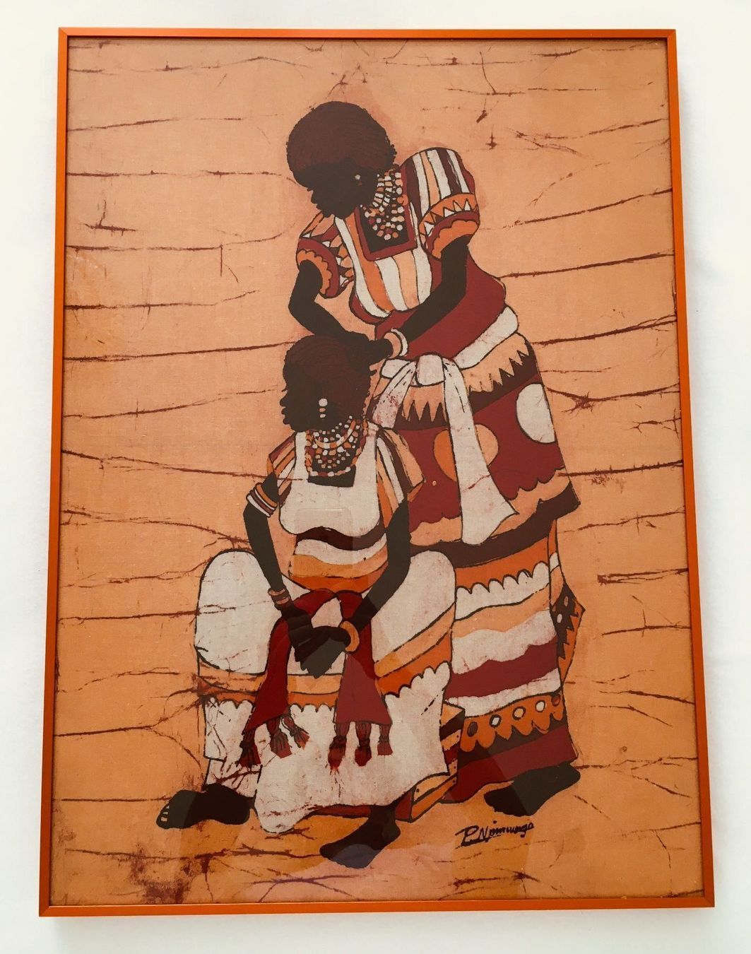 Foto & Immagini: Wunderschönes Original-Batikbild – Nuovo (secondo la descrizione) da Bern venduto da Smile-2707