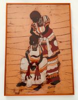 Wunderschönes Original-Batikbild