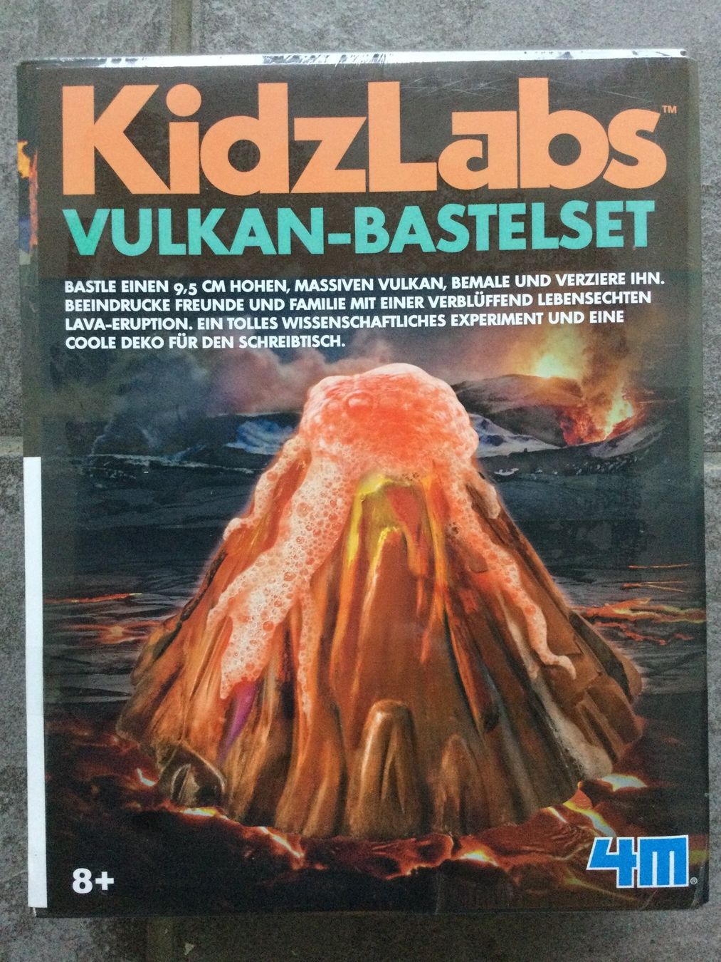 Kit di costruzioni: KIDZLABS VULKAN BASTELSET - NEU – Nuovo e nell'imballaggio originale da Boppelsen venduto da KASIBO
