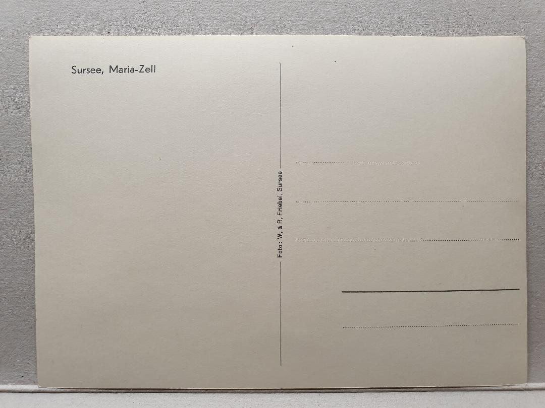 Cartoline postali: SURSEE  -  Maria-Zell – Usato da Delémont venduto da Domdom1 1