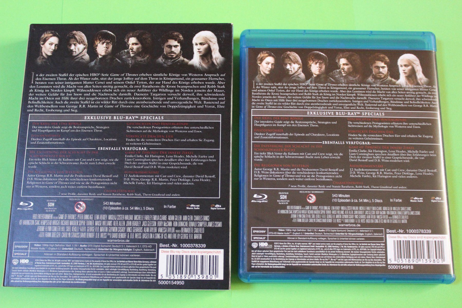 Tutti i DVDs: GAME OF THRONES - STAFFEL 2 (5 Blu-Rays) – Usato da Tübach venduto da JamesStone 3