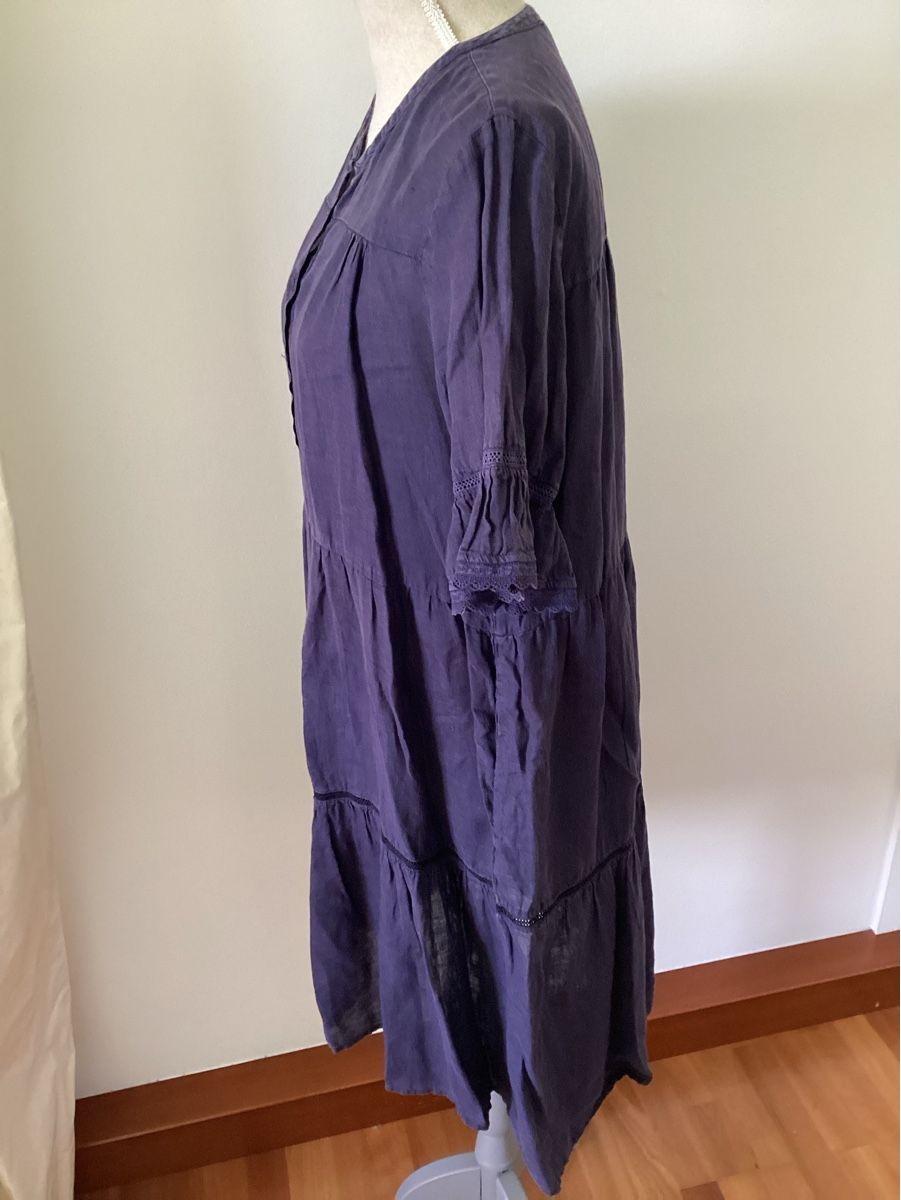 Vestiti: 0039 Italy, Leinenkleid, Gr. M – Usato da Salenstein venduto da Esprit57 1