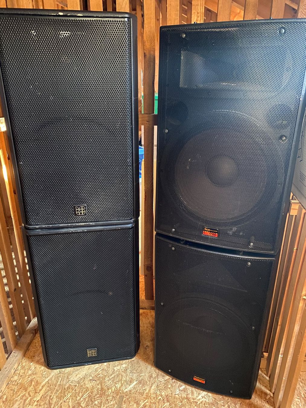 Amplificateurs: Enceintes Studiomaster VX Series 4 Ohm 600W 2 Pièces – D'occasion à Sornetan par ale_m6gp
