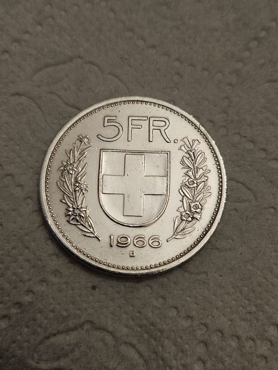 Pièce De 5 Francs Suisses En Argent 0.835 (1931-1969) - Date Au Choix, état Circulé - Collection Ou Investissement