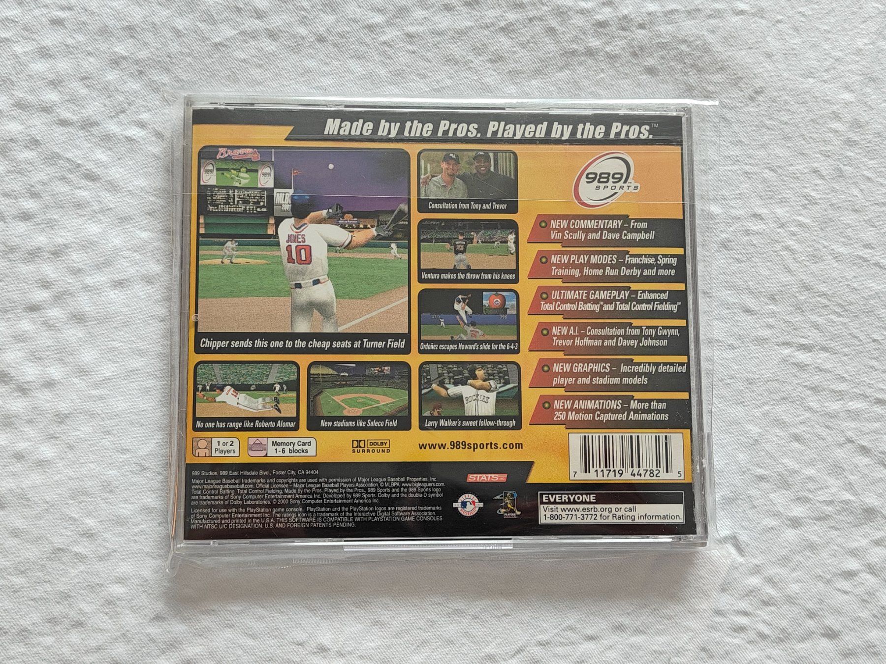 Sony Spiele: Baseball MLB 2001 - PlayStation 1 – Gebraucht aus Birr von DisDas 1
