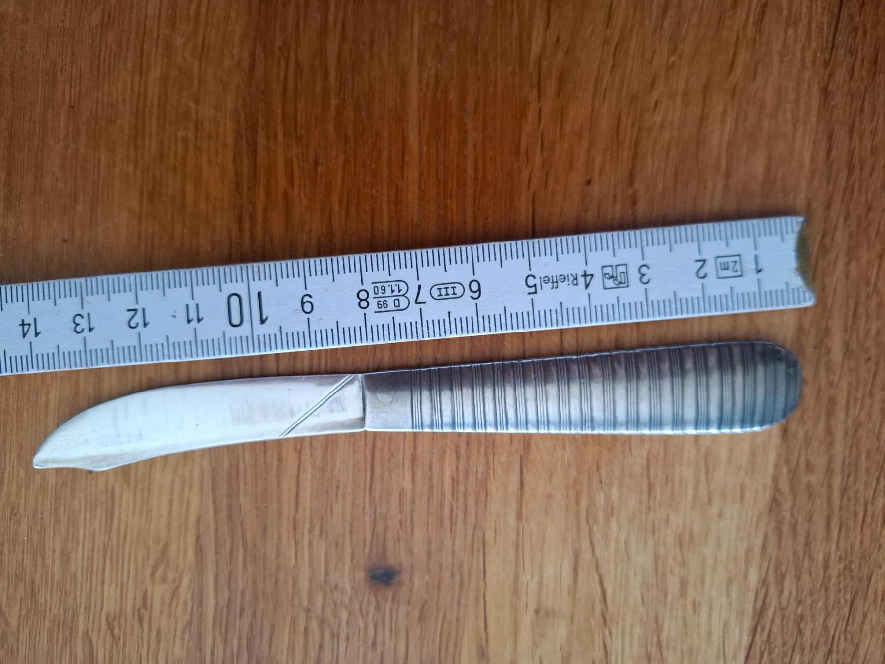 Couteaux de poche: Antikes Silber-Sackmesser aus Schweden – D'occasion à Zürich par Loubol 1