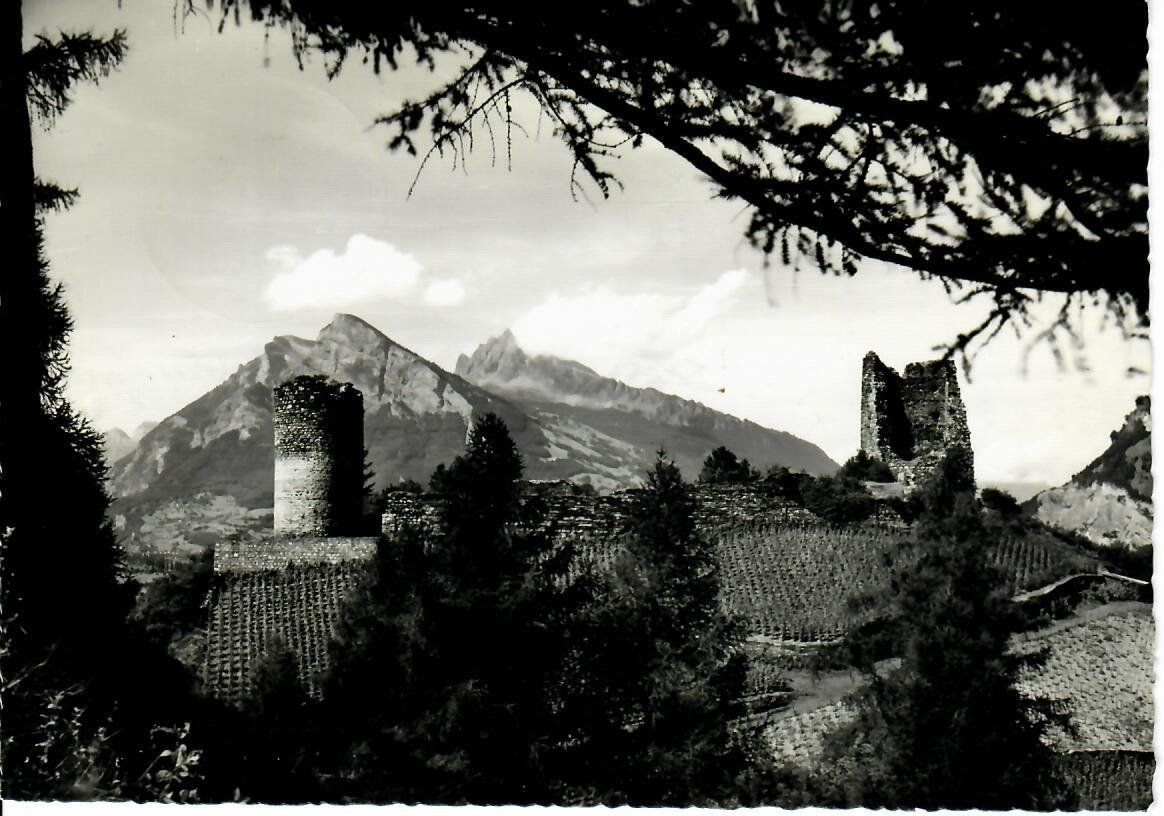 Ansichtskarten: Ruine Freudenberg - Bad Ragaz – Gebraucht aus Hochdorf von Ziegel-16