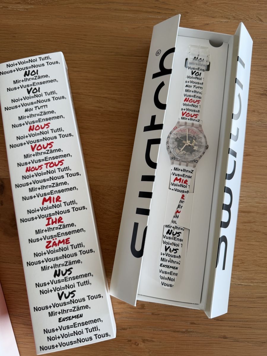 Swatch Montres: Swatch Aktionärsuhr 2026 – Neuf avec emballage d'origine à Oppligen par kleinerwaschbaer